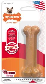 Nylabone Dura Chew Bone Bacon Flavor Petite (Size: 1 count)
