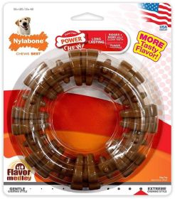 Nylabone Dura Chew Textured Ring Flavor Medley (Size: 1 count)