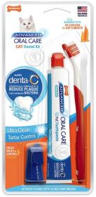 Nylabone Advanced Oral Care Cat Dental Kit (Size: 3 count)