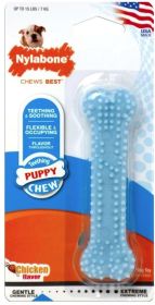 Nylabone Puppy Chew Dental Bone Blue (Size: 6 count)