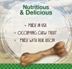 Nylabone Healthy Edibles Natural Wild Bison Chew Treats Large