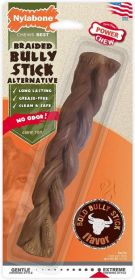 Nylabone Power Chew Alternative Braided Bully Stick Giant (Size: 1 count)